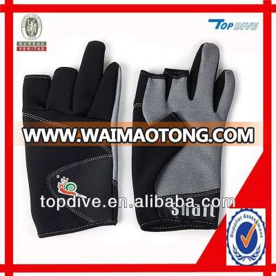 Neoprene fishing gloves waterproof